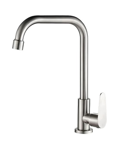 Кран для одного типа воды Haiba HB4182 Нержавеющая сталь