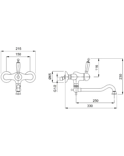 Смеситель для кухни Migliore Oxford 18275 Золото