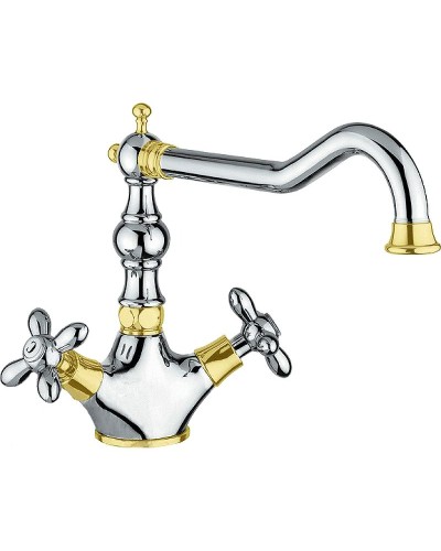 Смеситель для кухни Migliore Princeton Plus 18262 Хром Золото