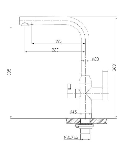 Смеситель для кухни BelBagno BB-LAM57-IN Сатин