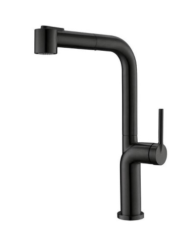 Смеситель для кухни BelBagno BB-LAM60-NERO Черный матовый