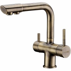 Смеситель для кухни WasserKRAFT A8037 Бронза светлая