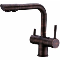 Смеситель для кухни WasserKRAFT A8047 Бронза темная