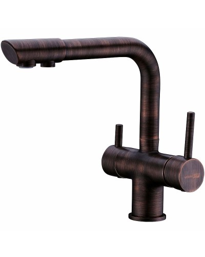 Смеситель для кухни WasserKRAFT A8047 Бронза темная