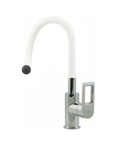 Смеситель для кухни Rossinka Z35-35U-White Белый Хром