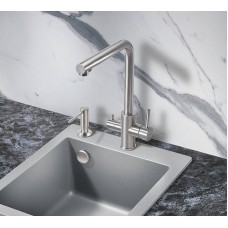 Смеситель для кухни Milacio Ultra MCU.553.SS Нержавеющая сталь