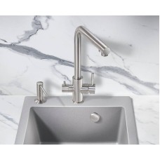 Смеситель для кухни Milacio Ultra MCU.553.SS Нержавеющая сталь