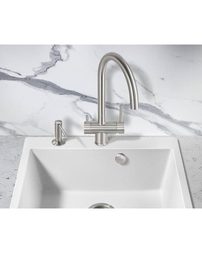 Смеситель для кухни Milacio Ultra MCU.554.SS Нержавеющая сталь