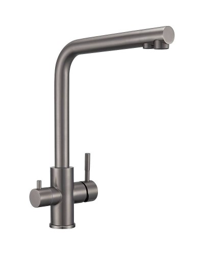 Смеситель для кухни Milacio Ultra MCU.553.GM Вороненая сталь