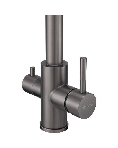 Смеситель для кухни Milacio Ultra MCU.553.GM Вороненая сталь