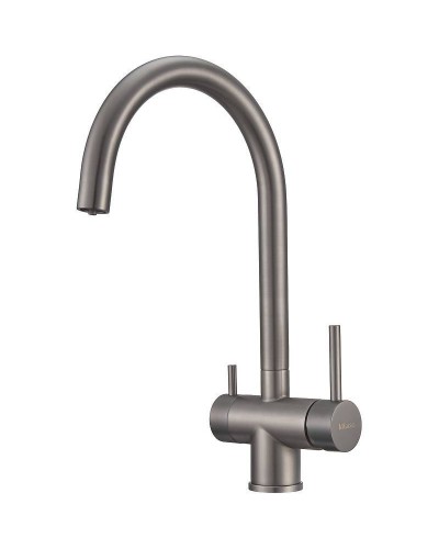 Смеситель для кухни Milacio Ultra MCU.554.GM Вороненая сталь