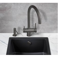 Смеситель для кухни Milacio Ultra MCU.554.GM Вороненая сталь