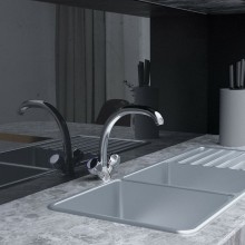 Смеситель для кухни Paini AF182 Хром