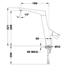 Смеситель для кухни Teka SN 915 116030030