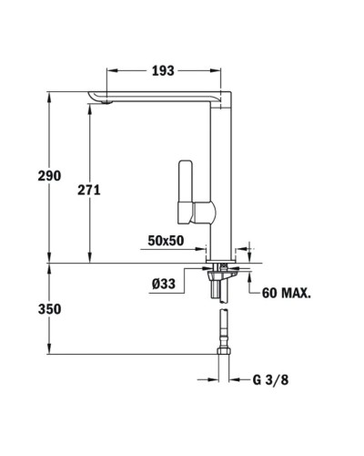 Смеситель для кухни Teka FO 915 629150210