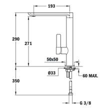 Смеситель для кухни Teka FO 915 62915020NC