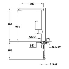 Смеситель для кухни Teka FO 915 62915020NC