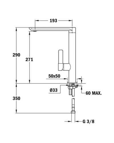 Смеситель для кухни Teka FO 915 62915020NC