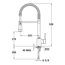 Смеситель для кухни Teka ARK 939 239391210