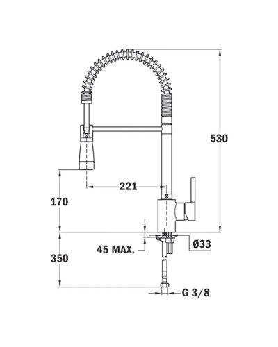 Смеситель для кухни Teka ARK 939 239391210