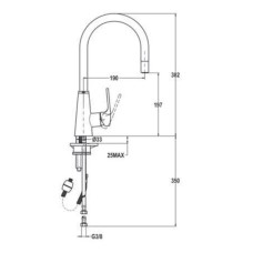 Смеситель для кухни Teka VTK 938 249380210