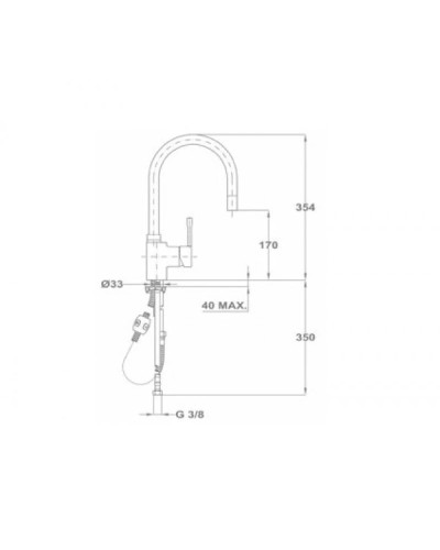 Смеситель для кухни Teka ARK 998 239981210