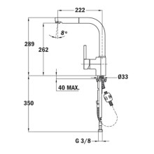 Смеситель для кухни Teka ARK 938 239381210