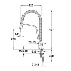 Смеситель для кухни Teka IC 939 339390200