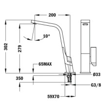 Смеситель для кухни Teka IC 915 33915020CN