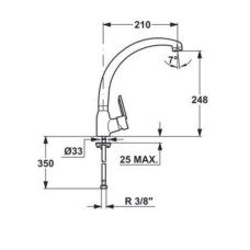 Смеситель для кухни Teka MN 81911462