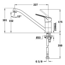 Смеситель для кухни Teka MTP 913 469130210