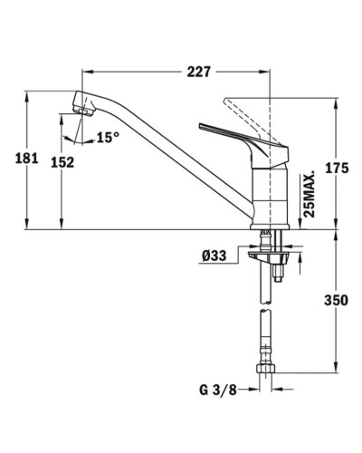 Смеситель для кухни Teka MTP 913 469130210