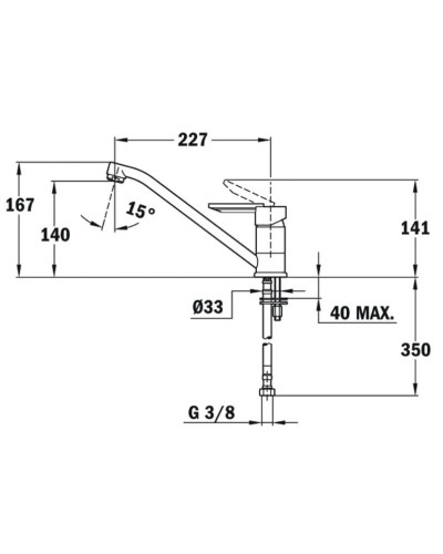 Смеситель для кухни Teka ML 81911362