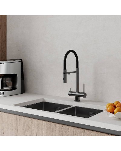 Смеситель для кухни Iddis Ace ACEGMFFi05 Графит