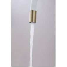 Смеситель для кухни Paulmark Salix Sa213419-BRw Бронза Белый