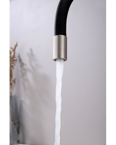 Смеситель для кухни Paulmark Salix Sa213419-NI Никель