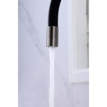 Смеситель для кухни Paulmark Salix Sa213419-GM Вороненая сталь