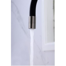 Смеситель для кухни Paulmark Salix Sa213419-GM Вороненая сталь