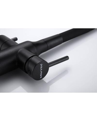 Смеситель для кухни Paulmark Salix Sa213419-418 Черный металлик