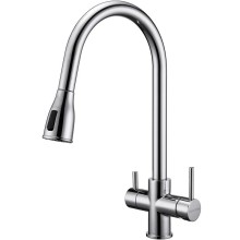 Смеситель для кухни Paulmark Lange La214212-CR Хром