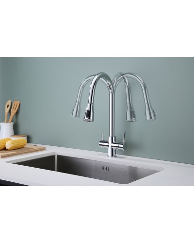 Смеситель для кухни Paulmark Lange La214212-CR Хром