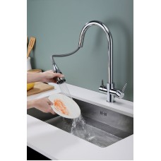 Смеситель для кухни Paulmark Lange La214212-CR Хром