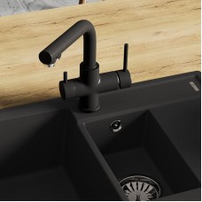 Смеситель для кухни Lemark Comfort LM3061PBG Бежевый