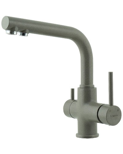 Смеситель для кухни Lemark Comfort LM3061PGS Серый шелк