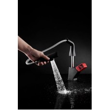 Смеситель для кухни Lemark Soul LM6008BL Черный