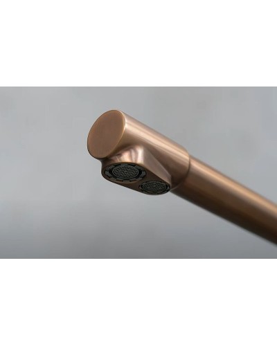 Смеситель для кухни Lemark Expert LM5061RGN Розовое золото