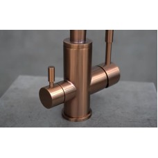 Смеситель для кухни Lemark Expert LM5061RGN Розовое золото