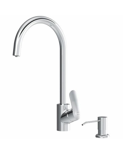 Смеситель для кухни AM.PM Like F8007T00 с дозатором для моющего средства Хром