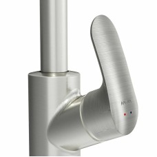 Смеситель для кухни AM.PM Like F8007T11 с дозатором для моющего средства Сатин