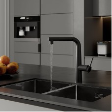 Смеситель для кухни Iddis Pure PURBLPFi05 Черный матовый